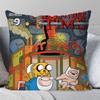 Cartoon Adventure Time Classic Movie Pillow Case Square Pillow Bedroom Sofa Leisure Comfort Cushion Living Room Home Decoration