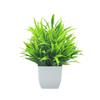 Artificial Bonsai Green Fake Plant Eucalyptus Flower Potted Plant For Indoor Outdoor Home Bedroom Garden Decoration Supplies