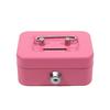 Mini Money Safe Box Key Money Holder Metal Storage Case Small Security Lock Box with Key Kids Portable Lockable Coin Boxes