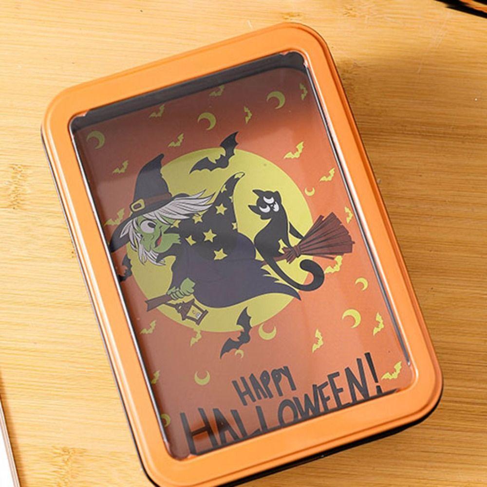Waterproof Halloween Candy Box Dustproof Storage Box Delicate Halloween Gift Box Photographic Prop