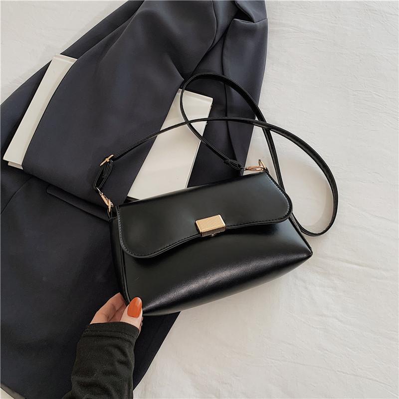 Trendy Retro Pu Crossbody Bag For Women With Magnetic Closure And Phone Pocket