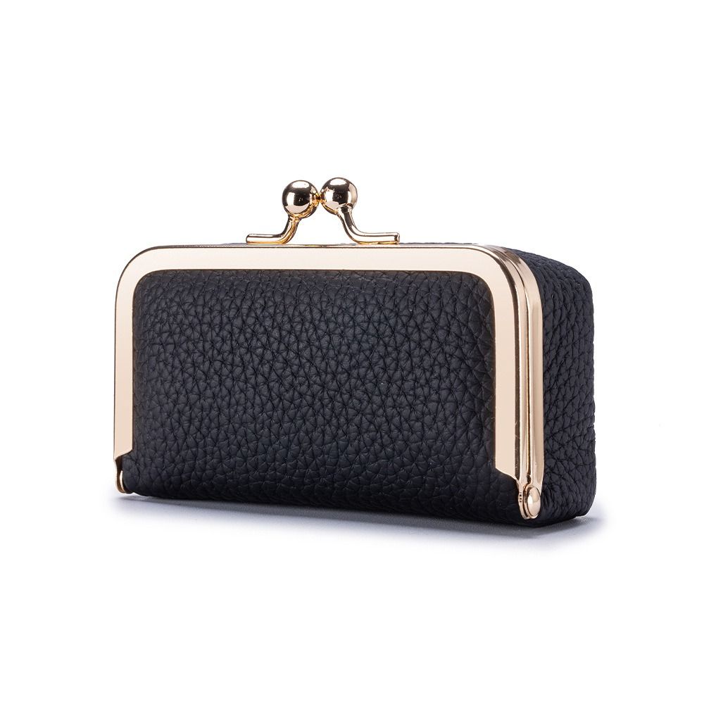 Exquisite Leather Jewelry Storage Bag Solid Color Jewelry Storage Box Cosmetic Bag Woman Girls