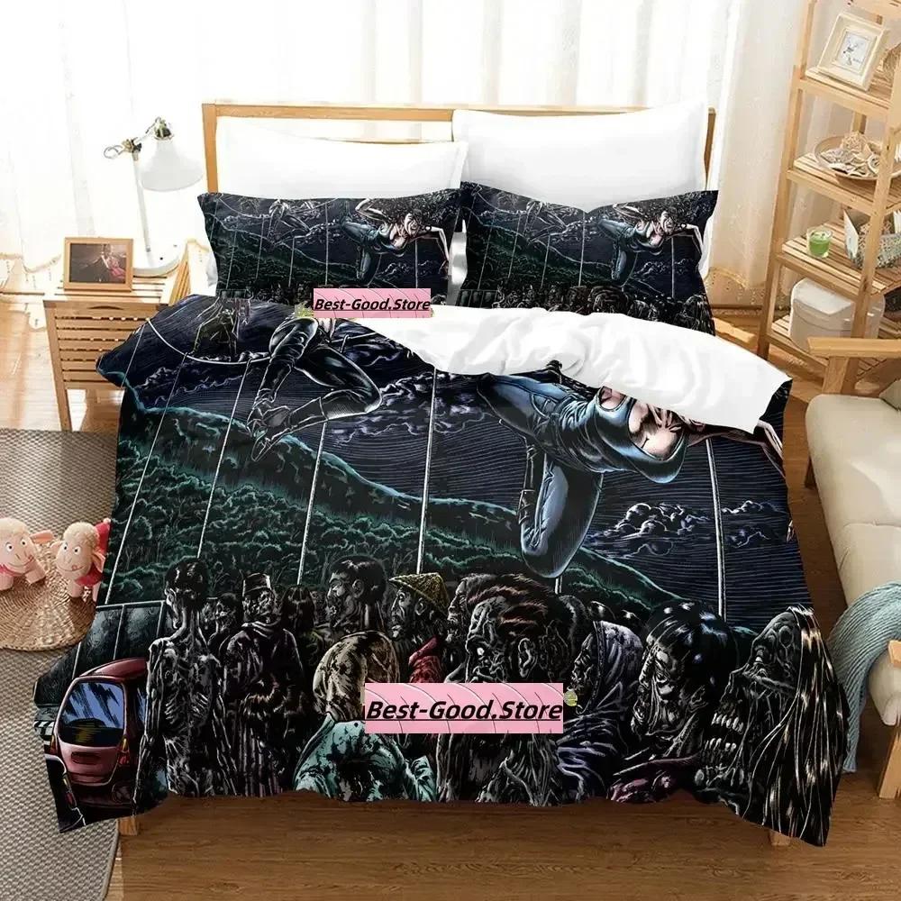 Comics Extinction Parade Bedding Set Cartoon Anime three-piece set Adult Kid Bedroom Duvetcover Sets funda cama infantil