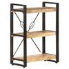 Day and Night - Day and Night 3-tier Solid Mango Wood Shelf 60x30x80 Cm