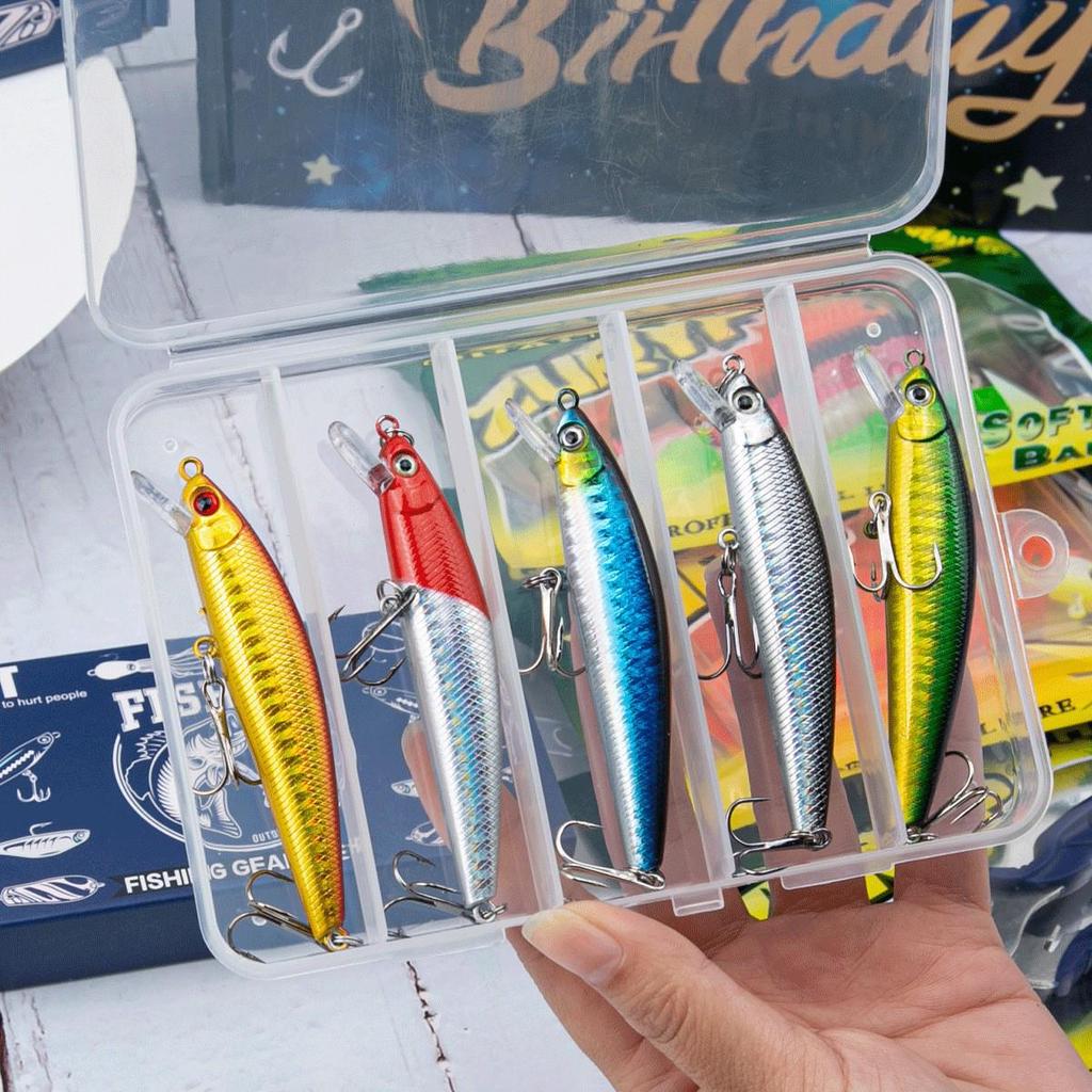 Geheimnisvolles Angelköder-Set für Barsch & Forelle - Ultimative Köderbox-Sammlung