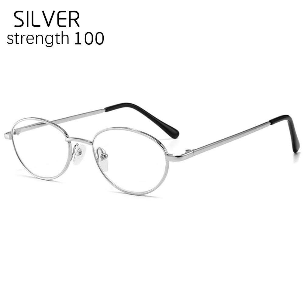 Cheap Eyeglasses Half Moon Ultra Light Resin Blue Light Blocking Reading Glasses Spring Hinge