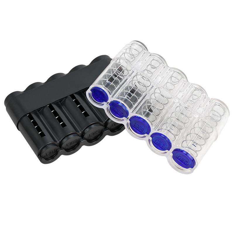 1PC Creative Storage Coins Purse Storage Box Euro Coin Dispenser Coin Holder Case Wallet Holders Money Boxes