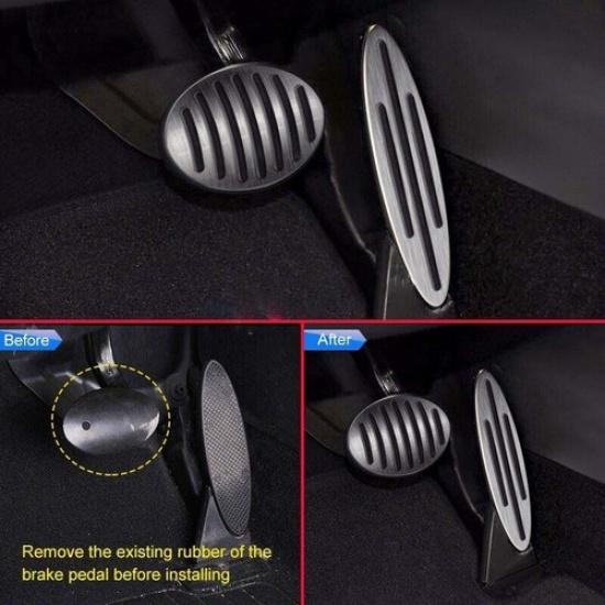 For Mini Cooper F54 F55 F56 F57 F60 R56 R58 R60 R61 Steel Gas Brake Pedal Cover