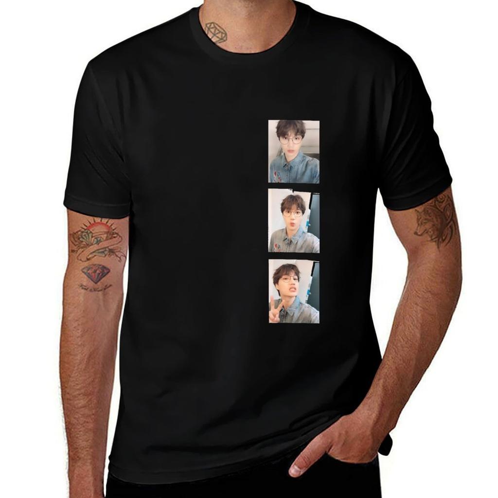 Eat Sleep Love Jongin Tshirt Fashion Print Casual Short Sleeve