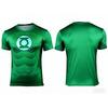 New Spring/Summer Green Lantern Short-Sleeve MMA Sports T-Shirt Men's Fitness Running Loose Breathable Sports Shirt