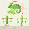Ozgram Chameleon Dog Toy for Dogs and Plush Chew Toy with Teeth Dental Stress Relief Cats, Sounds, Brushing, Care, [Green]