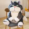 Lucifer Cat Plush Toy - Anime-Inspired Doll for Kids' Birthdays