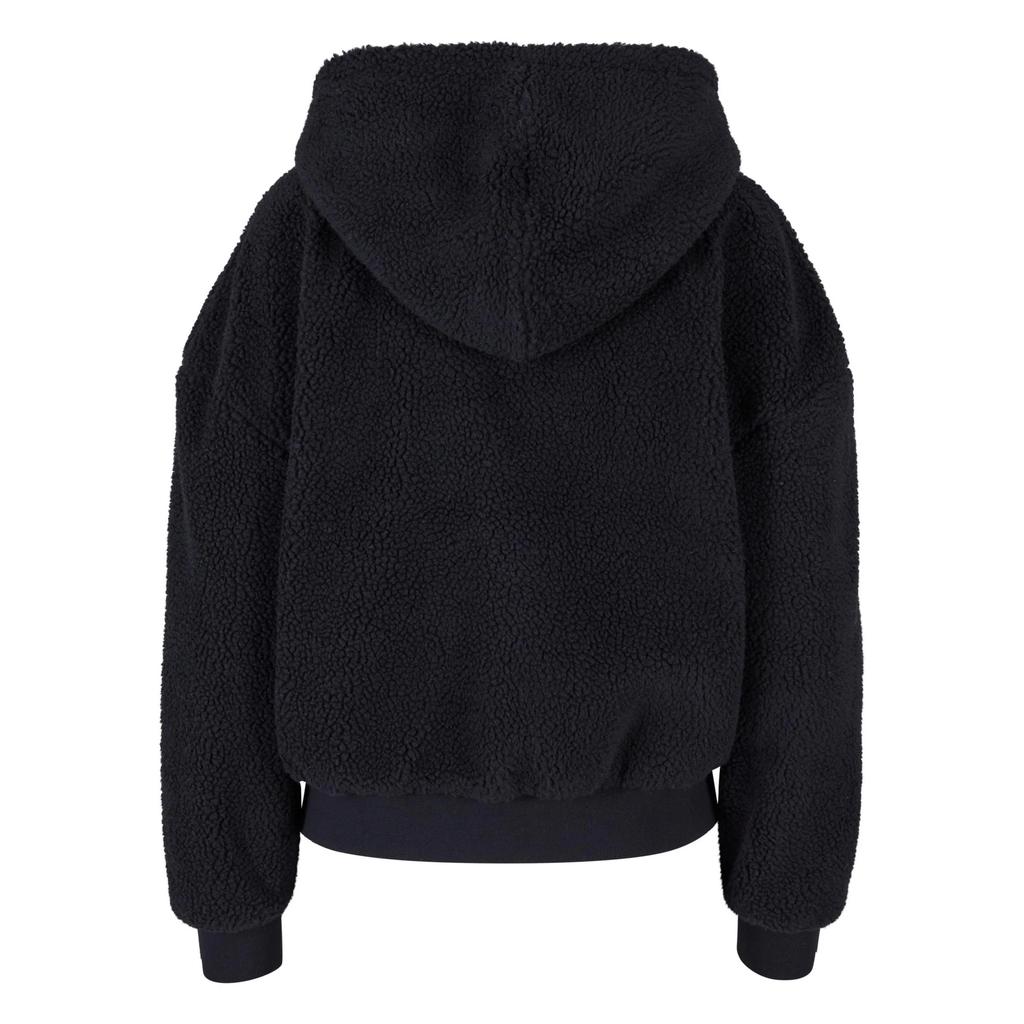 Urban Classics Womens/Ladies Sherpa Oversized Full Zip Hoodie
