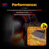 1800cc Motorcycle Front and Rear Brake Pads Set for HONDA GL1800 Goldwing GL 1800  GL1800 A1-A5 2002-2009 04 2005 2006 2007 2008