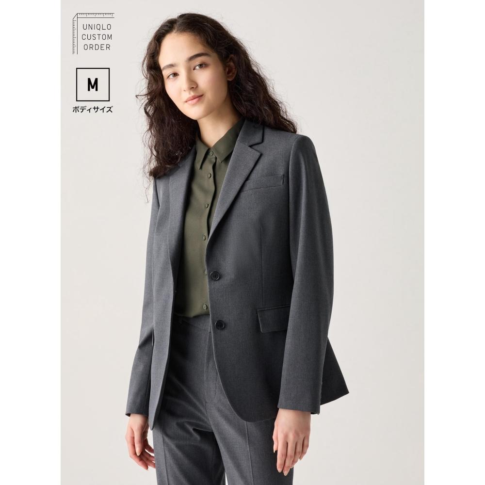 

Uniqlo Японская куртка-стрейч на заказ, средний размер 06 GRAY/60