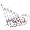 Stainless Steel Double Ball Float Switch Tank Liquid Water Level Flow Sensor