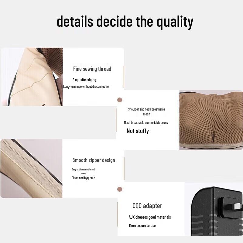 Aux Neck, Shoulder, and Waist Kneading Massager Shawl