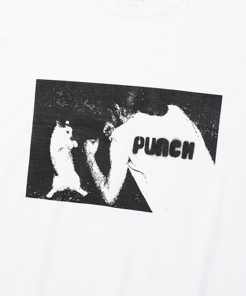 CAVISH Punch Ss Tee White(Cv2Fmut504A)