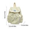 Lightweight Drawstring Backpack College Style Korean Style Nylon Backpack Large Capacity Cloth Students School Bag Travel