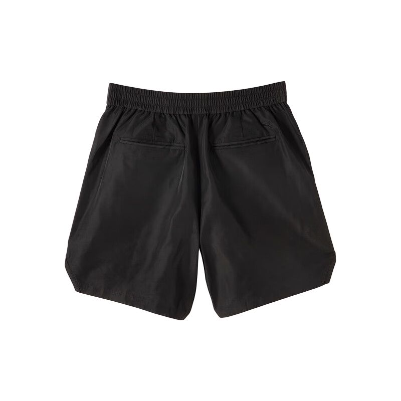 Puma Logo Pattern Elastic Waist Mid-Length Casual Shorts Unisex Shorts Black 628249-01