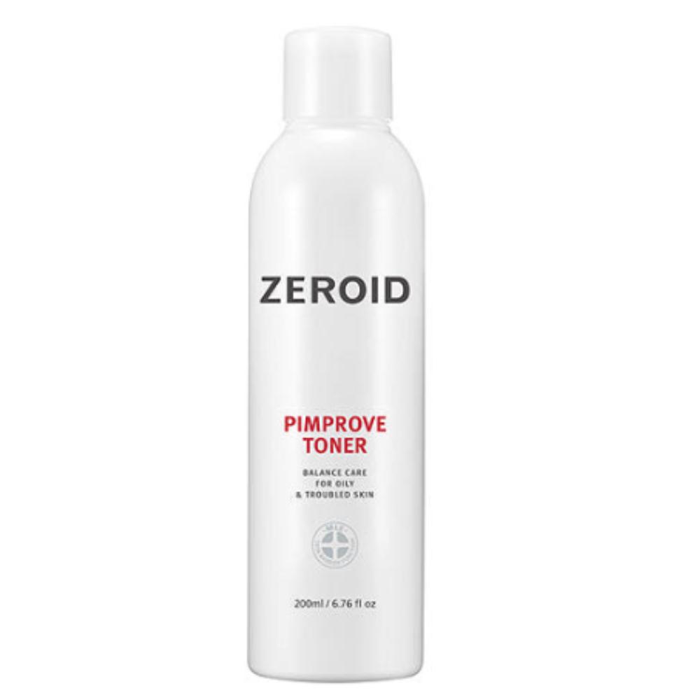 ZEROID Pimprove Toner 200ml – Balancing Toner for Acne-Prone Sensitive Skin