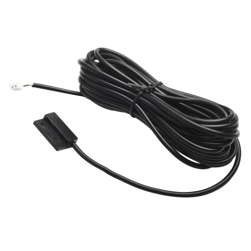 29 * 19 * 7MM Größe Magnetischer Schaltsensor 5m Türsensor Einfach zu installieren Lange Lebensdauer Zugangskontrolle für Garagentor