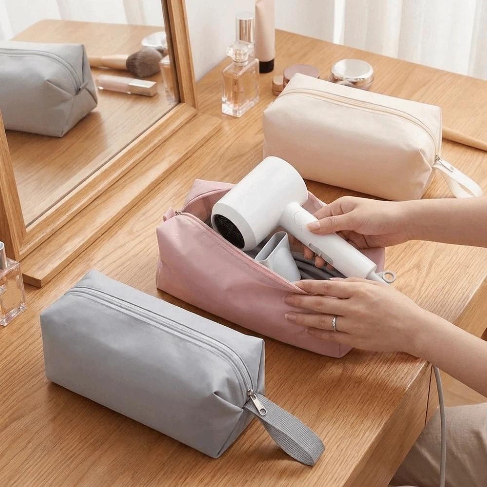 Large Capacity Curling Iron Storage Bag Dust-proof Curling Iron Carrying Case Make Up Bag  Women