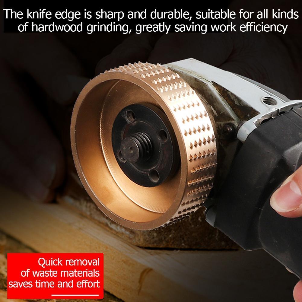 Tungsten Carbide Rotary Abrasive Disc 16mm Wood Angle Grinder Grinding Wheel Sanding Rotary Tool for Angle Grinder