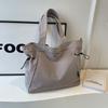 Summer Casual Nylon Bag Women's New Simple Large-capacity Student Class Portable Shoulder Tote Bag