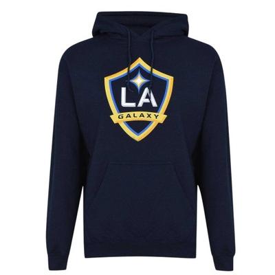 LA Galaxy Mens Logo Drawstring Hoodie