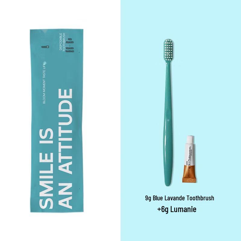 JINGRUIXIANG Disposable Soft-Bristle Toothbrush Set