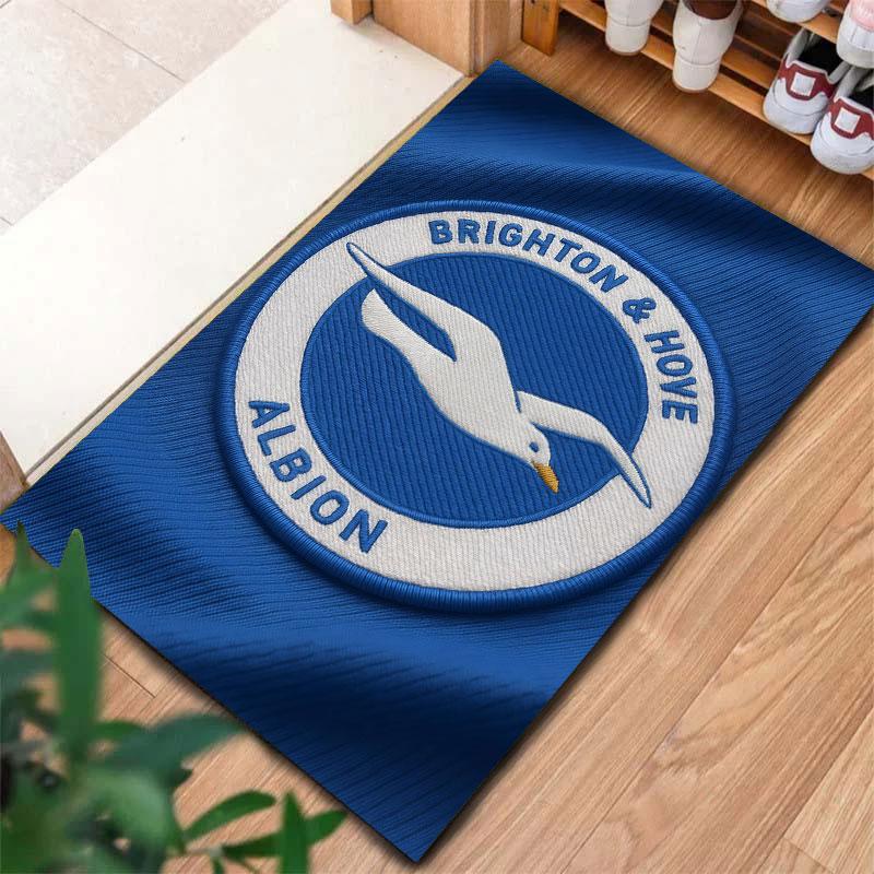 Brighton & Hove Albion Carpet Rug for Living Room Bedroom Home Sofa Decoration,Kids Play Non-slip Floor Mat