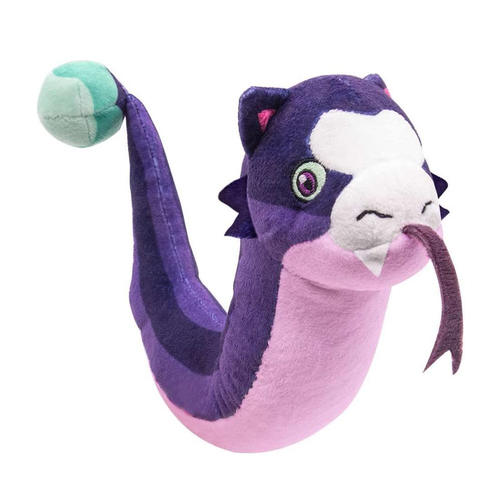 

The House Owl Plush Toy Stringbean Purple Snake Doll Cartoon Kids Gift Animation