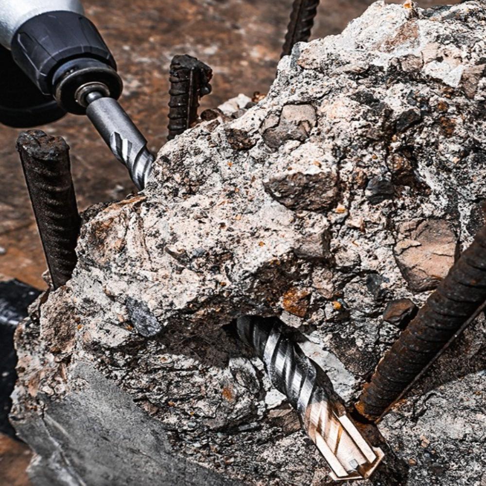 Cross Tips SDS Plus Drill Bits 150mm Carbide Tipped Drill New Hammer Drill Bit  Masonry