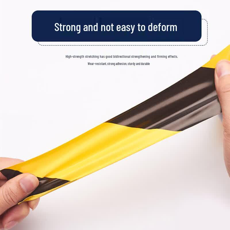 PVC Black & Yellow Warning Tape