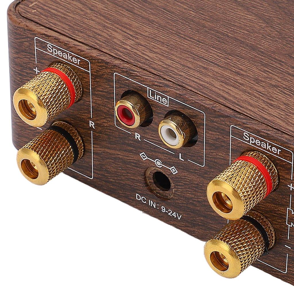 Mini Bluetooth Leistungsverstärker, Klasse D Digitaler Audioverstärker, 3,5mm Stereo-Soundeingang, Mehrfache Dekodierung