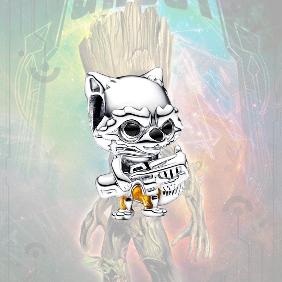 Guardians of the Galaxy Groot Star Shape Lord Charm Bead Charms Pendant Compatible With Authentic copper Bracelets Necklaces Bead Charms Ideal For Diy