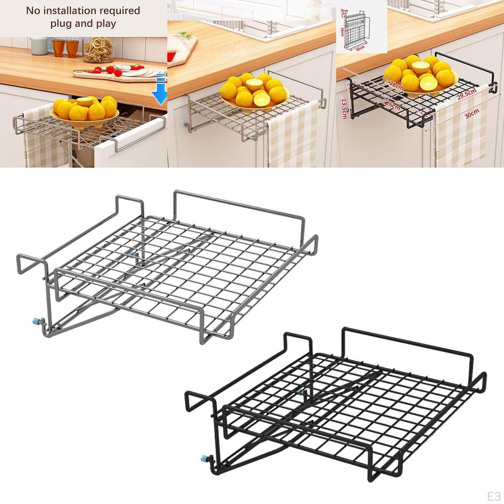 Hanging Shelf Organizer for Pots And Dishes in The House, , Bathroom, Living Room