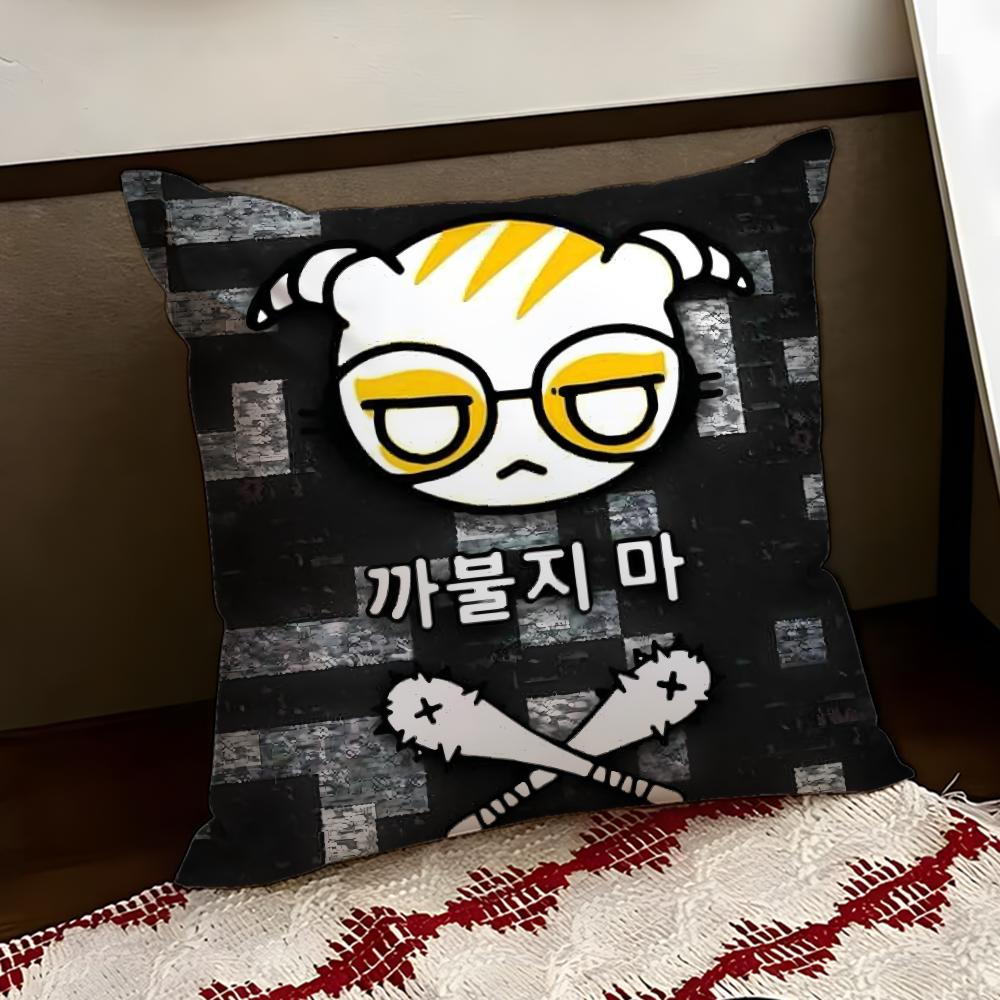 Game DDOKKAEBIS Cushion Cover Reversible Soft Durable Pillow Cover Home  Car MultiScene Use for Daily Comfort