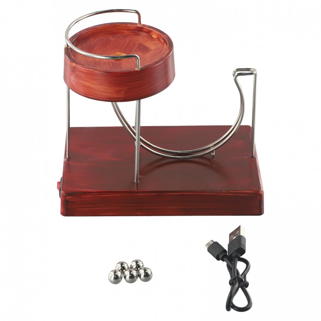 Newton's Pendulum Sculpture Educational Art Demonstrating Conservation Laws