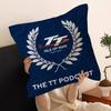 Motorcycle I-Isle Of Man TT Personalized Pillow Cover Kids Bedroom Wild Party Decor Pillowcase kid Birthday shower Gift