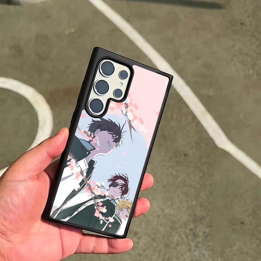 Anime Wind Breaker Sakura Phone Case For SAMSUNG Galaxy S26 S25 S24 S23 S22 S21 S20 FE Plus Ultra Cover