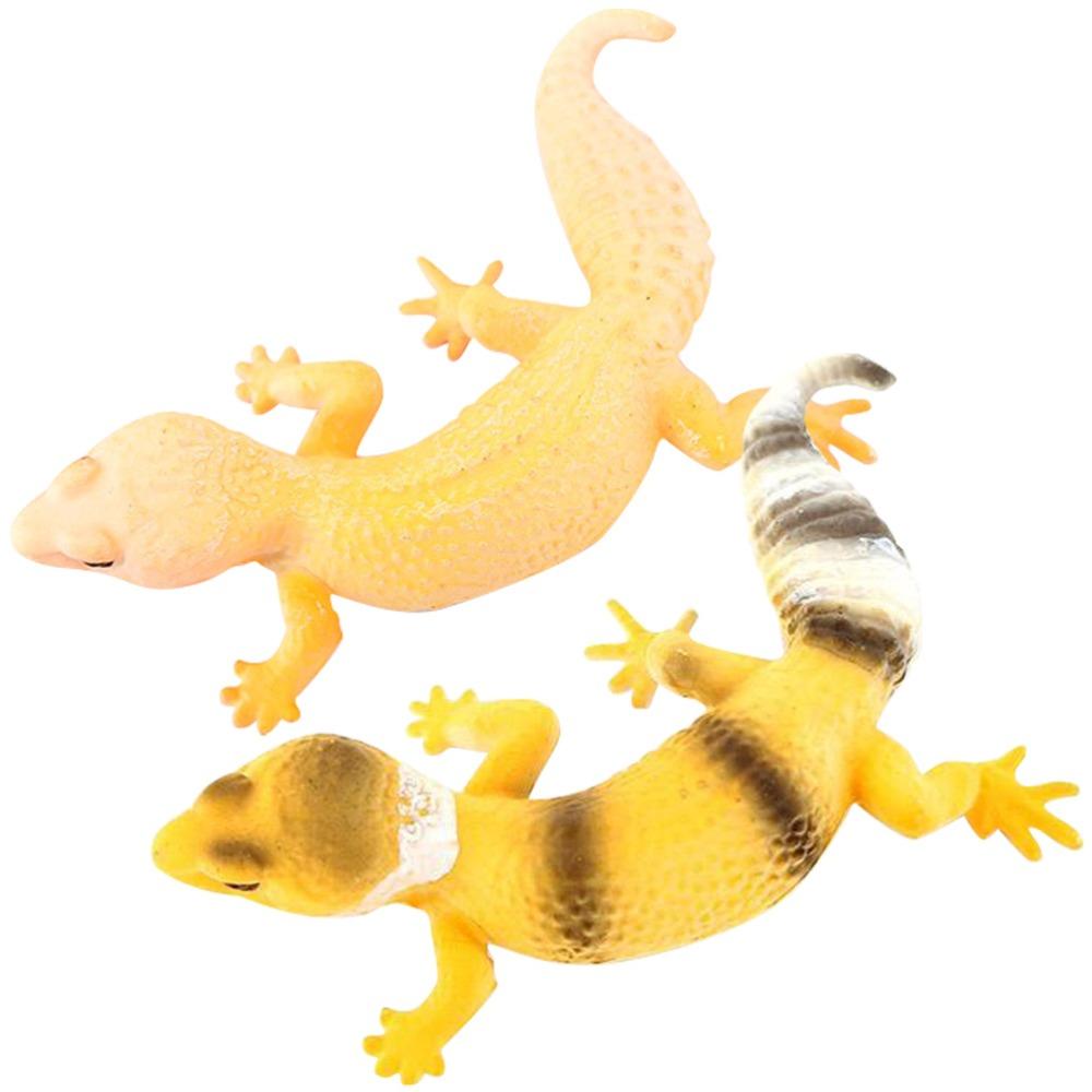 Gecko Prank Props Figure Animal Toys Animal Figurines Lizards Action Model  Party Gift