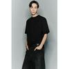 H M Boxy FiT wasHed T sHirT Black