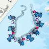 Stitch Couple Style Bracelet, Cute Cartoon Oil Dripping Pendant, Dating Wear Trendy Personalized Fashion Jewelry for Partners