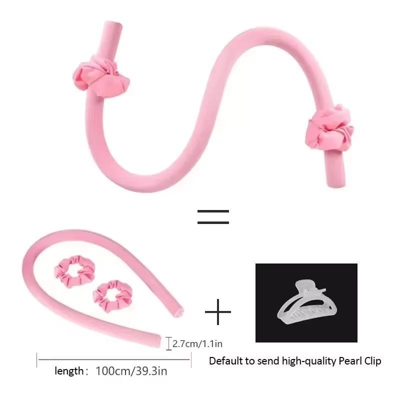 Diy Sponge Curl Stick Hair Ring Hairpin Set Hairdressing Tool Sleep At Night Hair Setting Hair Curler No Need Heat Hair Curler
