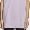 Nike Sportswear Essentials Series Logo Embroidered Sports Knit Short Sleeve Dress Women dresses Light-Purple CJ2243-511