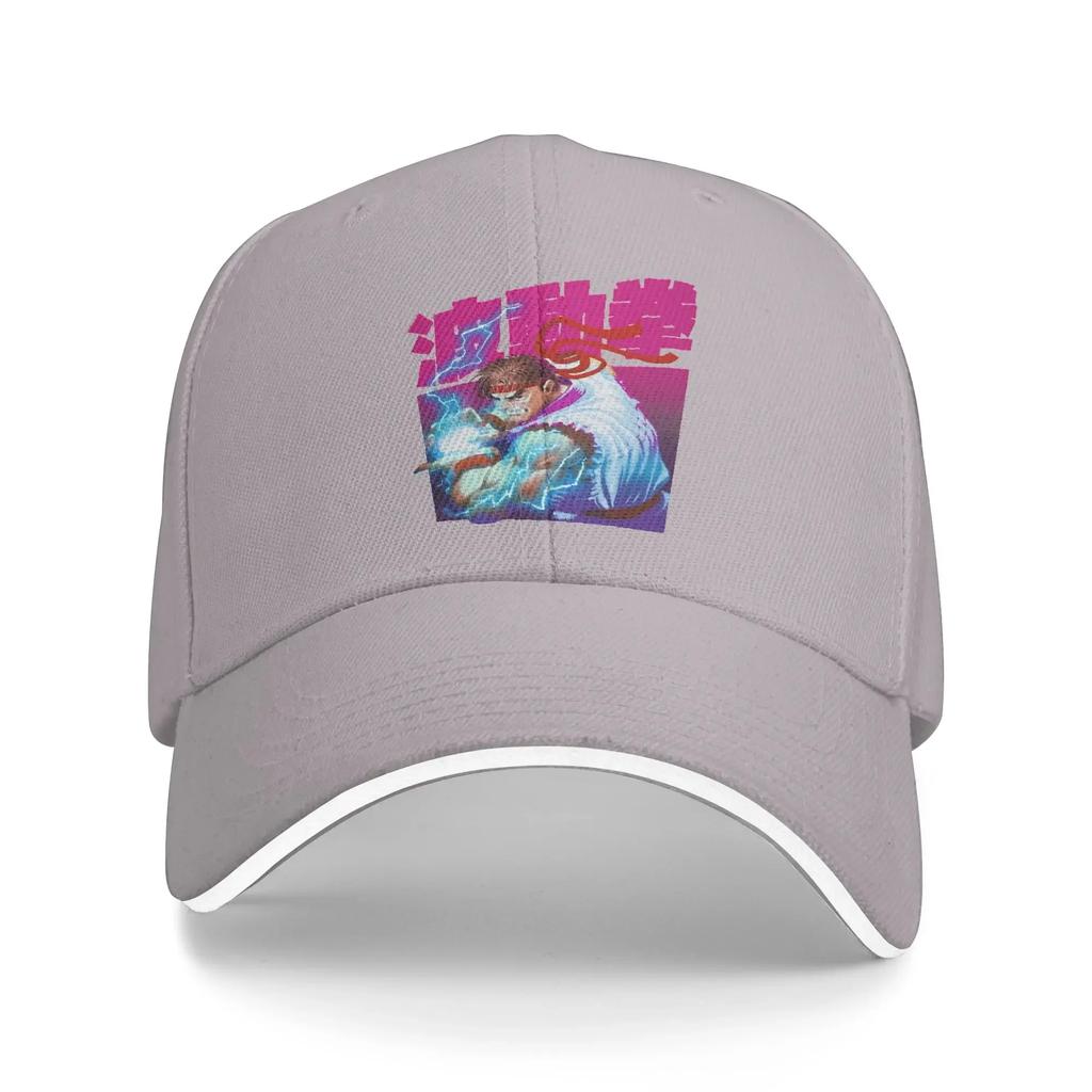 Leisure Streets Fighters RYU Movie Golf Hat Unisex Trucker Hat Outdoor Golf Gift Sun Caps