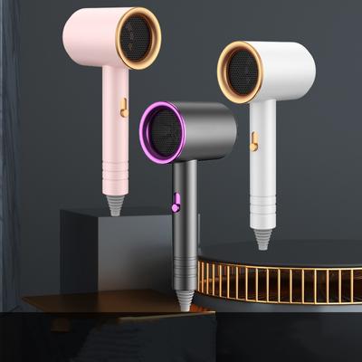 Professioneller Haartrockner, Heiß-Kalt-Wind, Luftbürste, Haartrockner, Negativ-Ionen-Föhn, starker PowerDryer, Salon-Werkzeug, schnelltrocknend, für Zuhause