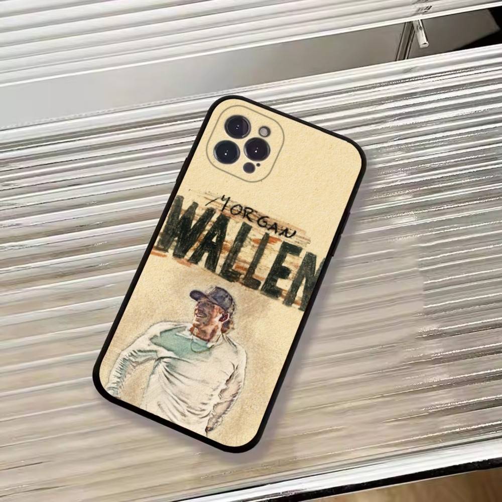 

Morgan W-Wallen Singer Phone Case Silicone Soft For IPhone 17 16 15 14 13 12 11 X XR Plus Pro Max Plus iPhone14ProMax